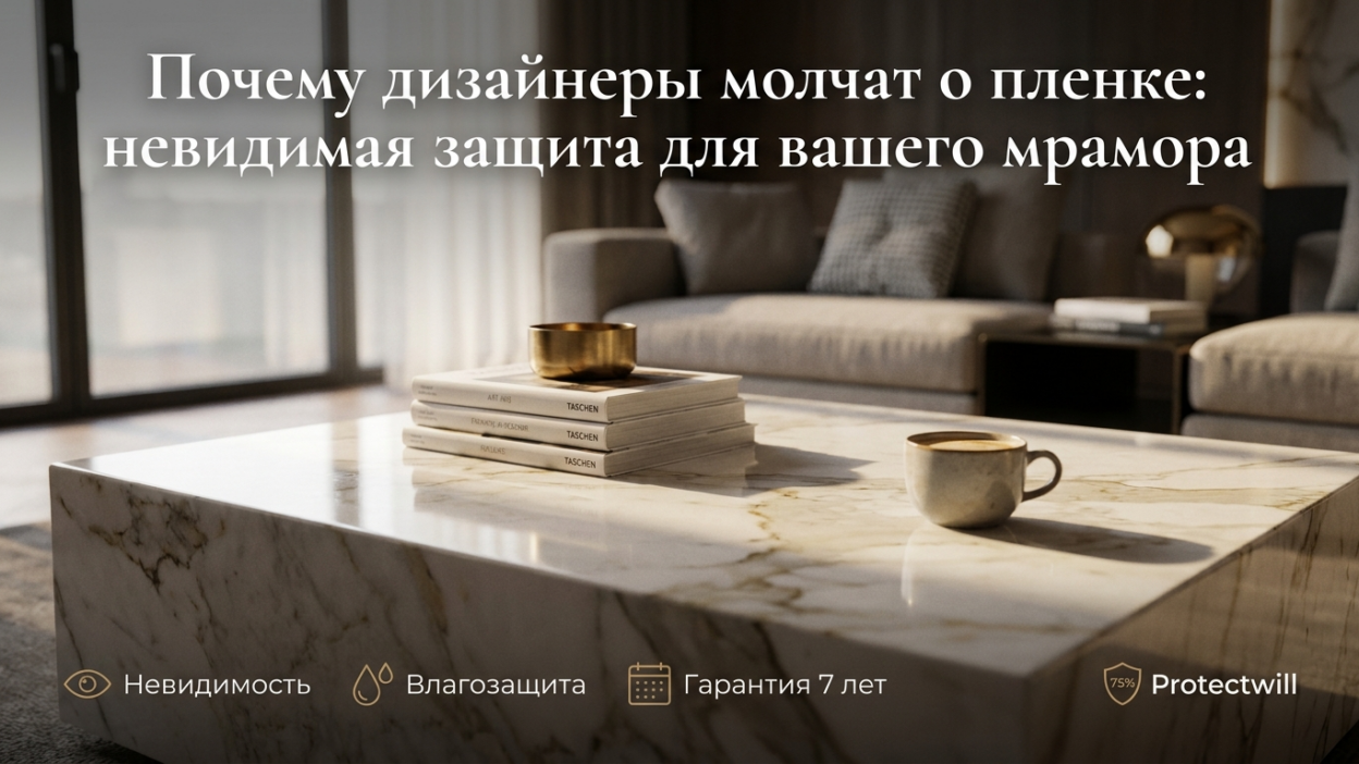 Почему дизайнеры интерьера не любят рекомендовать защитную плёнку (и кому это выгодно)