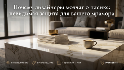 Почему дизайнеры интерьера не любят рекомендовать защитную плёнку (и кому это выгодно)