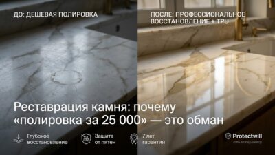 Реставратор предлагает «полировку за 25 000» — что он реально делает с камнем