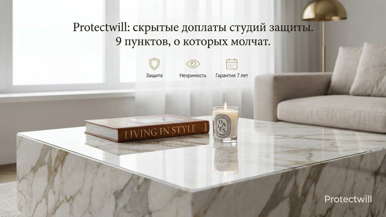 Скрытые доплаты в студиях защиты: 9 пунктов, которые «забыли» в КП