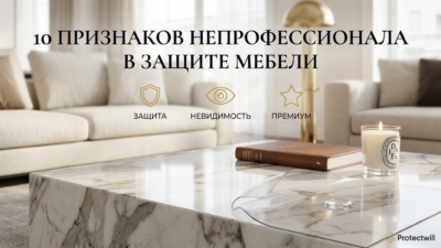 10 признаков, что мастер по защите мебели — любитель, а не профи