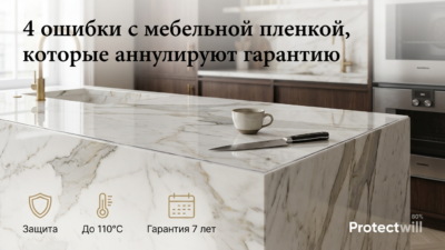 4 ошибки эксплуатации мебели с плёнкой, после которых снимают с гарантии
