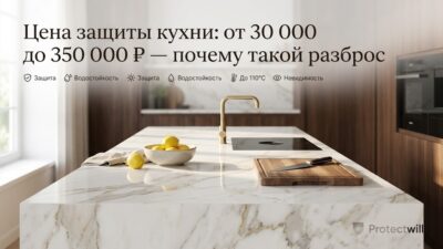 Цена защиты кухни в Москве: от 30 000 до 350 000 — почему такой разброс