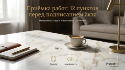 Чек-лист приёмки работы: 12 пунктов до подписания акта