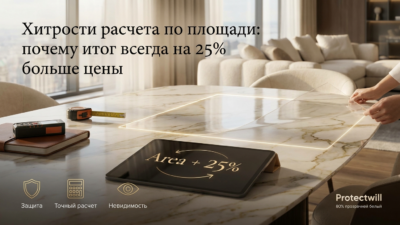 Хитрости расчёта по площади: почему итог всегда больше КП на 25%