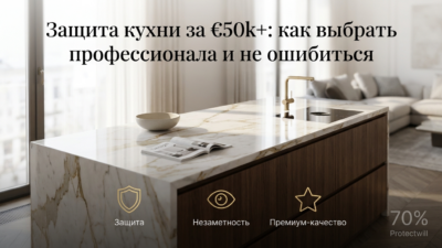 Кто клеит плёнку в Москве: студии, мастера с Авито, ИП — кому доверить кухню за 2 млн