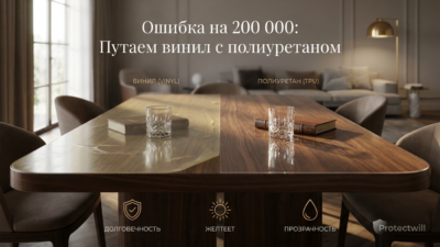 Ошибка №1 при выборе плёнки: путают полиуретан и винил, теряют 200 000