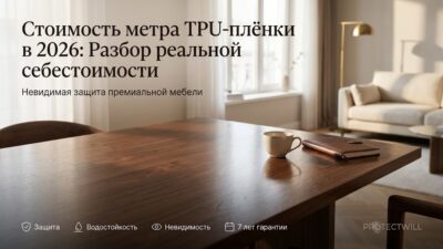 Сколько реально стоит метр TPU-плёнки на мебель в 2026 — разбор себестоимости