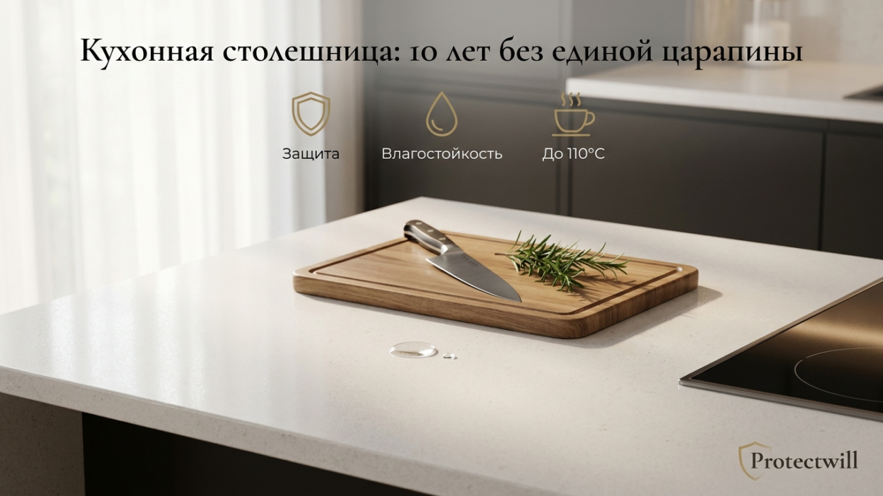 Можно ли резать продукты на столе с защитой плёнкой без доски